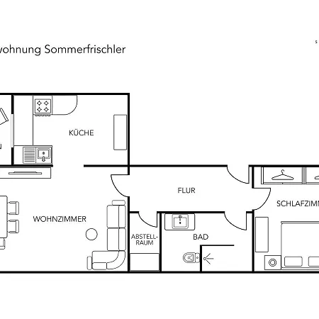 아파트 Alpentraum - Sommerfrischler